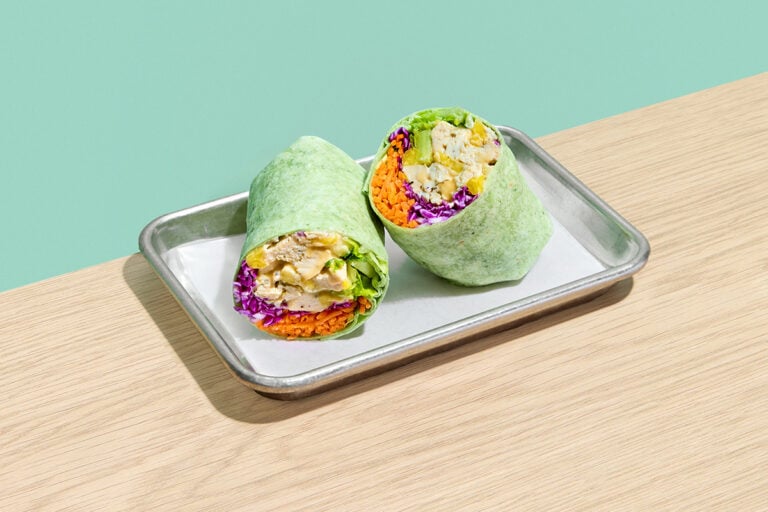 Thai Chicken — Chicken Breast, Romaine, Purple Cabbage, Carrot, Pineapple, Mandarin Orange Dressing
