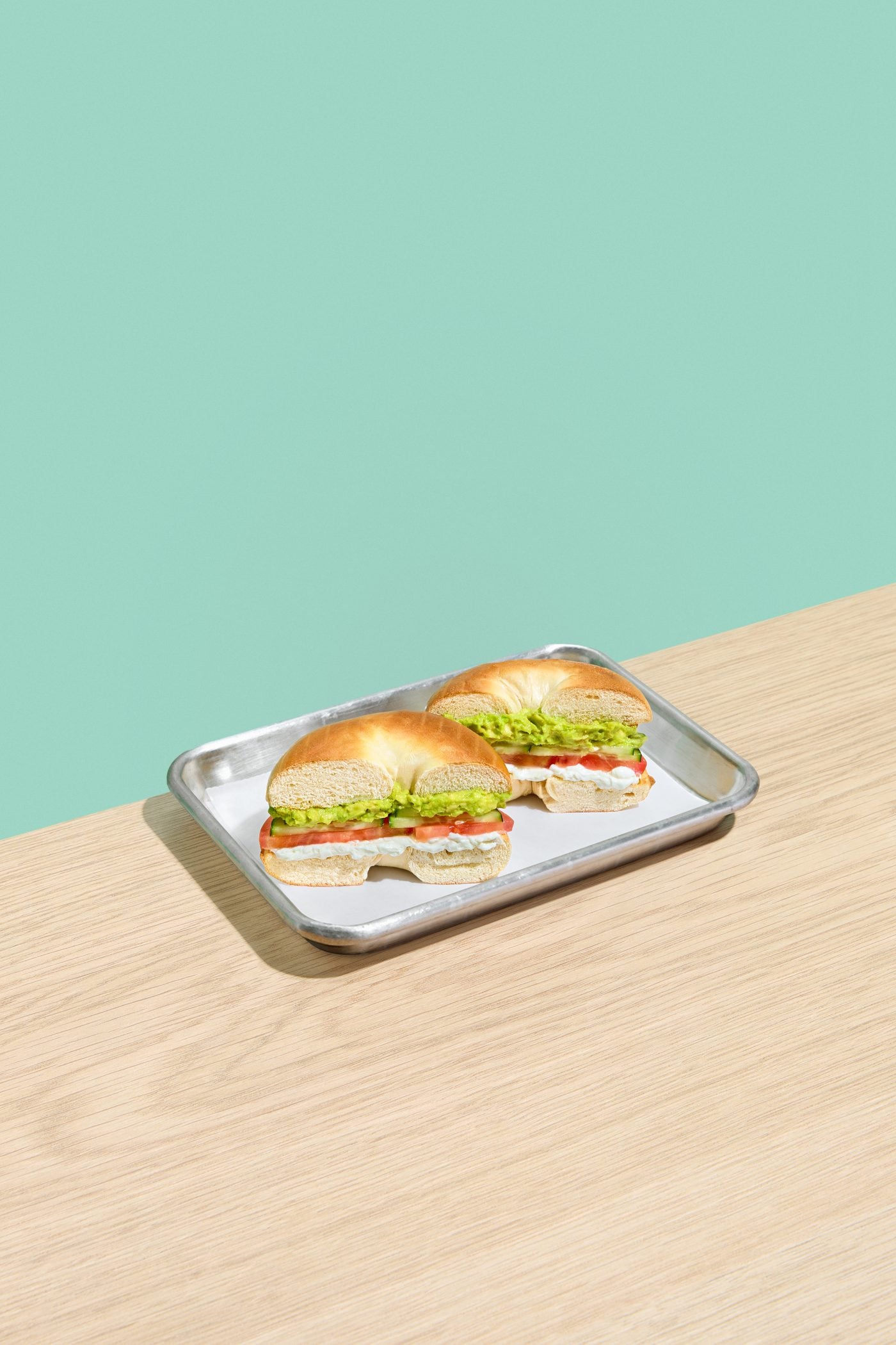 California bagel sandwich