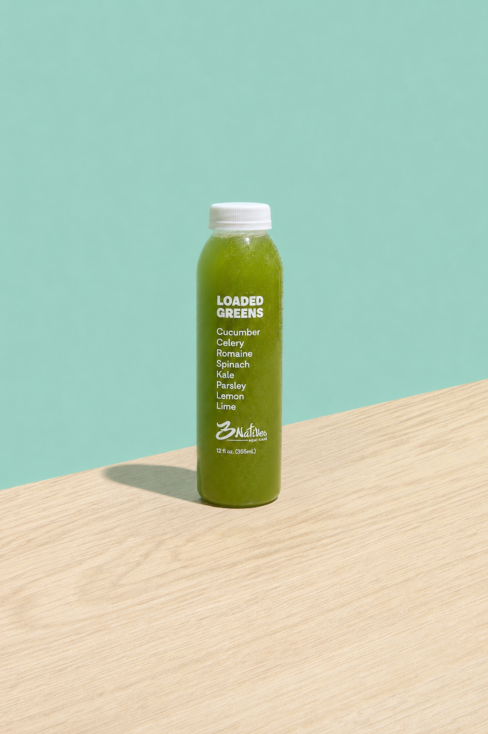 Loaded Greens cold-pressed juice